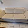 Sofa 3-seater sofa incl. arm and back function leather beige 0