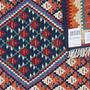 Kilim Senneh Teppich Braun 5