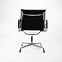EA108 Office Chair Chrome Hopsack Black 4