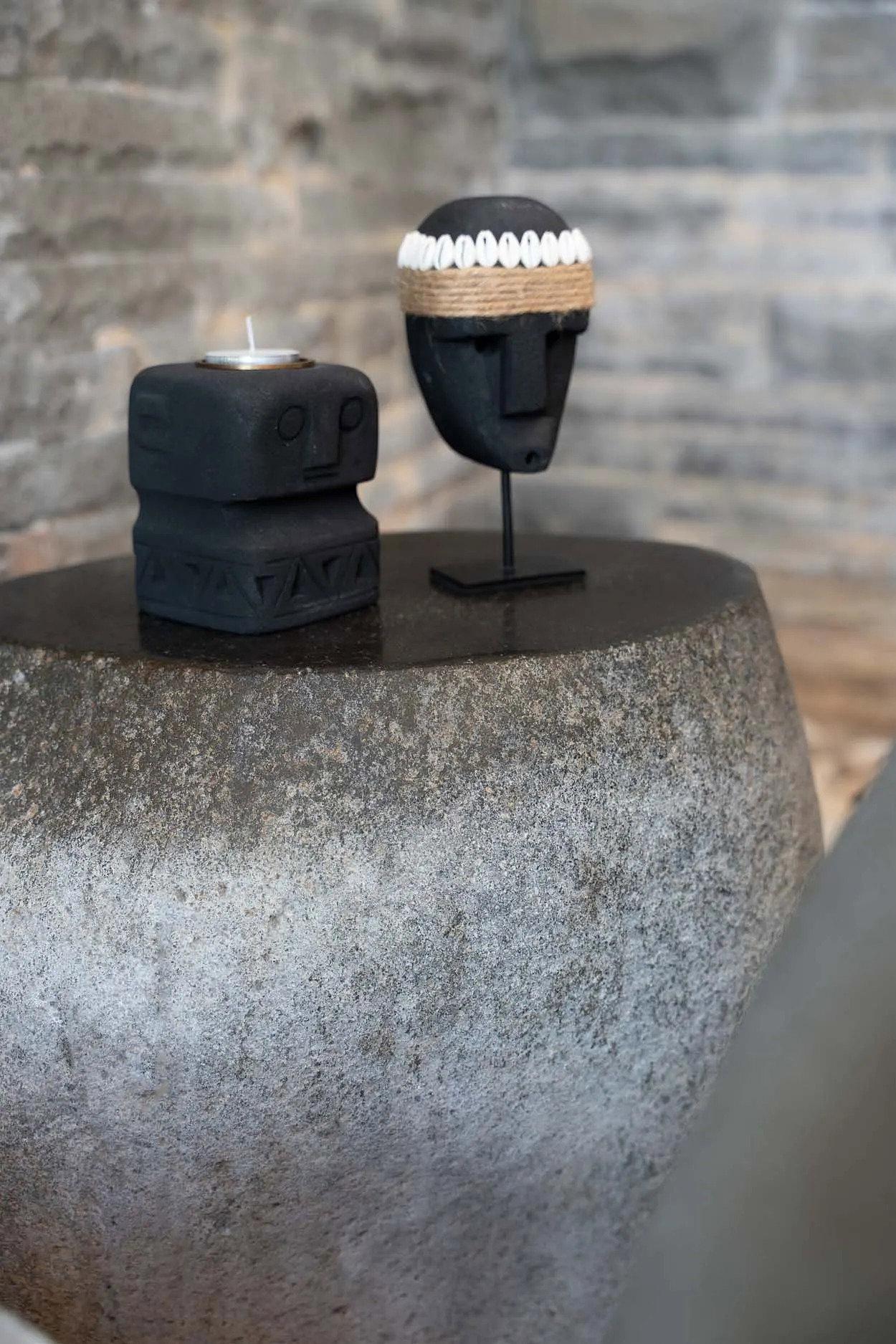 Sumba Stone #26 Kerzenhalter 1