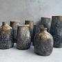 Spooky Vase Keramik Grau 2