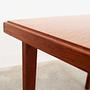Vintage Beistelltisch Teakholz Braun 1970er Jahre 14