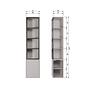Basic Schrank Holz Grau 9