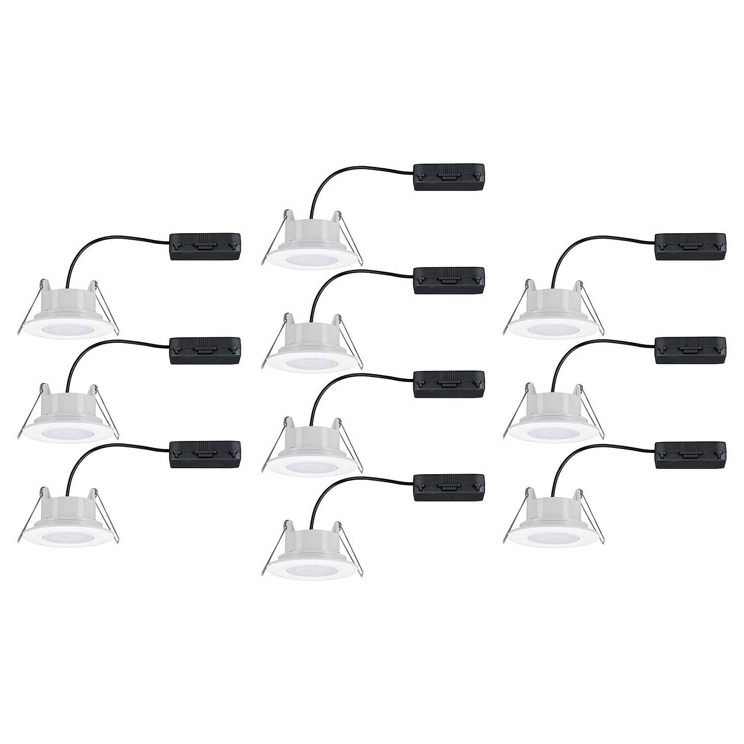 LED-Einbauleuchte Calla V Acrylglas 10-flammig 3