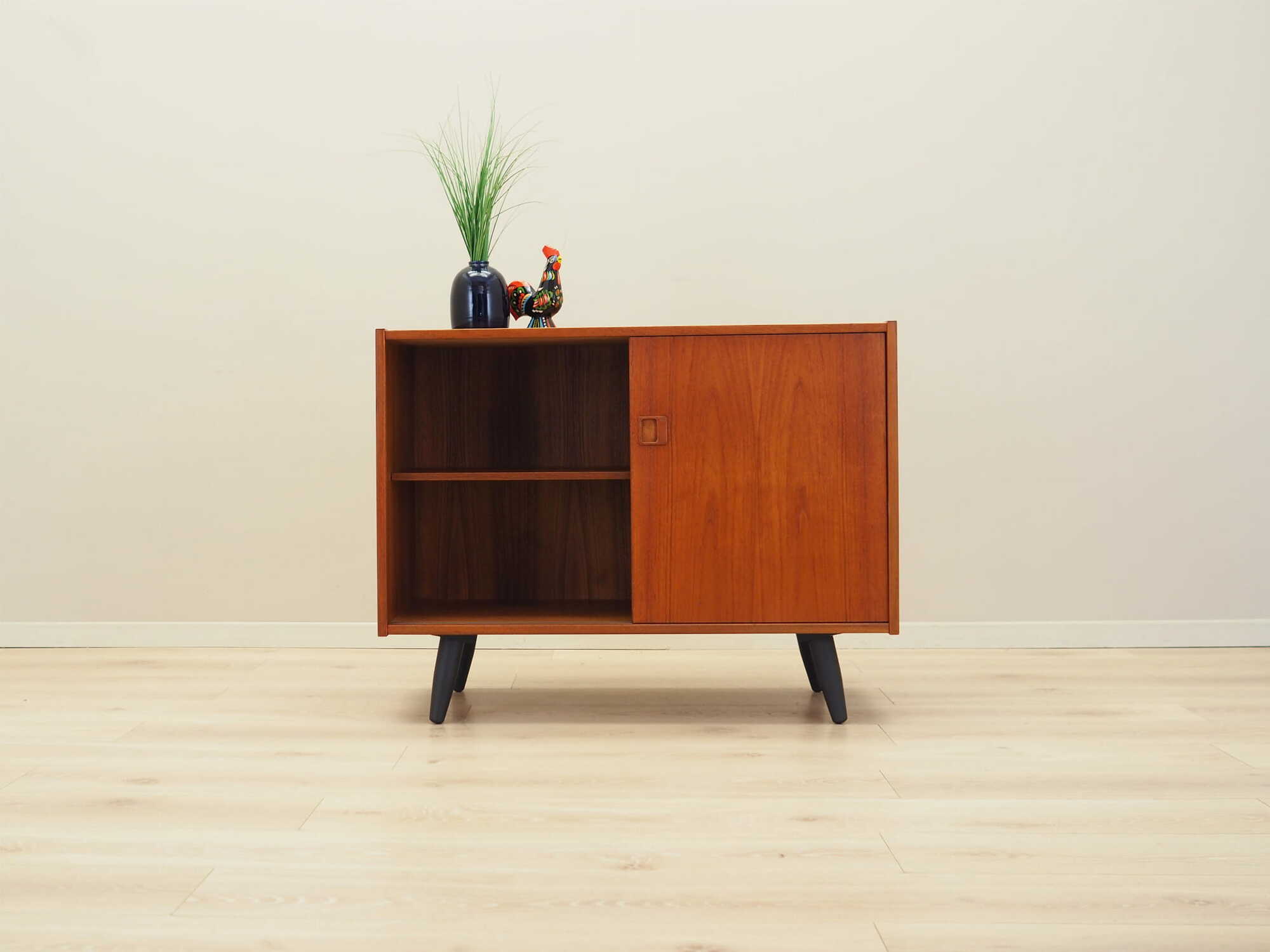 Vintage Schrank Teakholz Braun 1970er Jahre 2