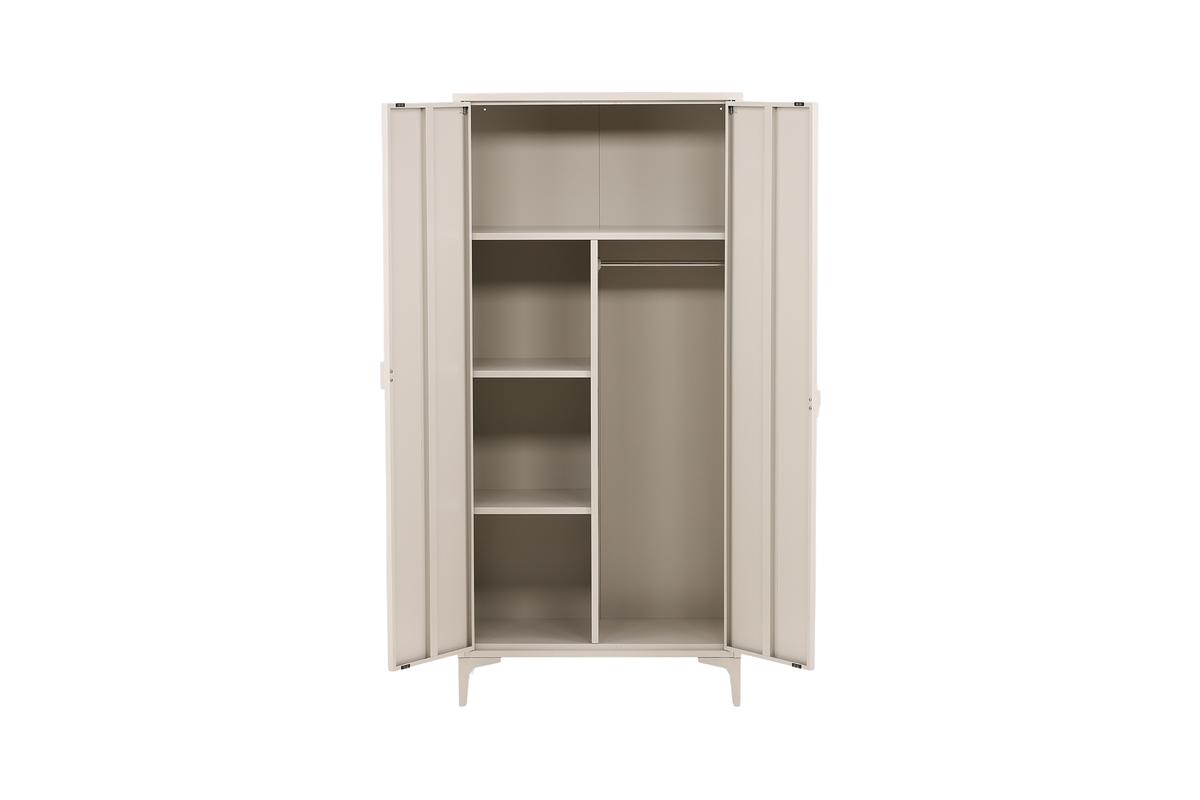 Piring Kleiderschrank Stahl Beige 6