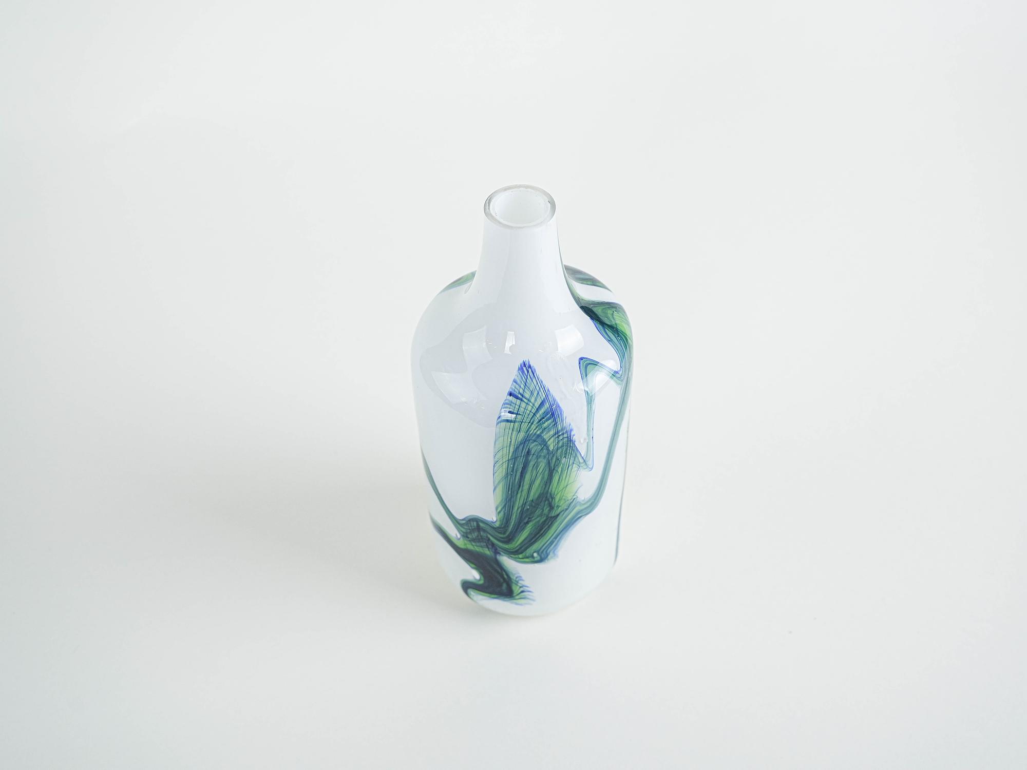 Glass vase 1970s 4
