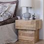 Balk Beistelltisch Holz Braun 0