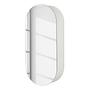 Mirror cabinet LINDHOLM oval White 1