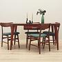 4x Dining chair teak 1970s 1
