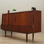 Vintage Highboard Teakholz Braun 1960er Jahre 3