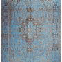Vintage Teppich Blau 0