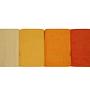 4x Rainbow Bath Towels Cotton Orange 2