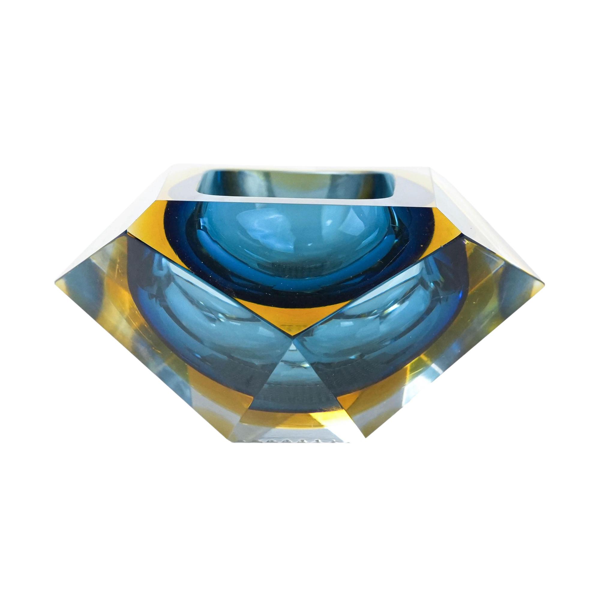 Schale Muranoglas Mehrfarbig 1960er Jahre 0