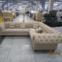 Großes Ecksofa in Chesterfield-Optik 3