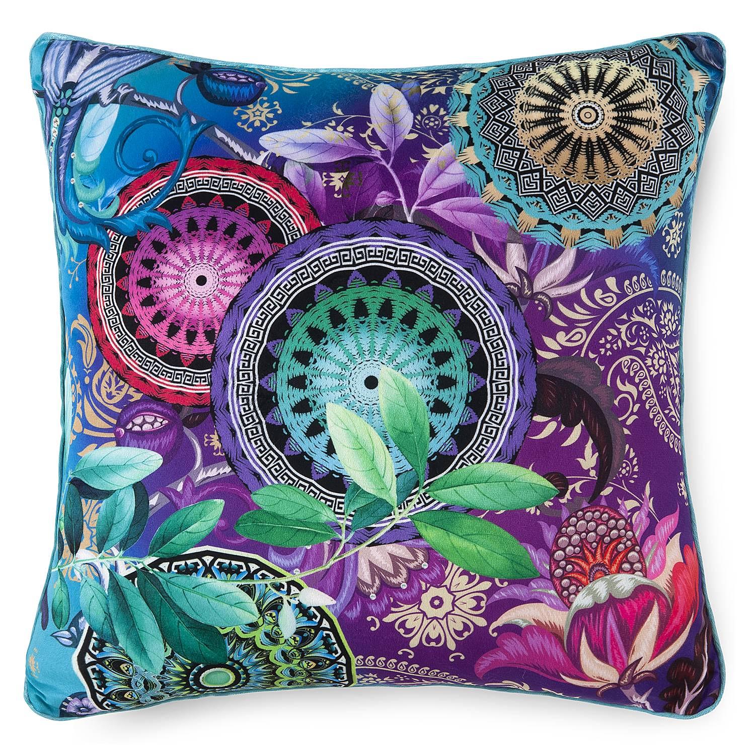 Dekokissen Axelle Polysamt 48 x 48 cm 48 x 48 cm 0