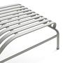 Palissade Chaise Longue Grau 2