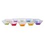Glass bowl set  Multicolor  1980s 0