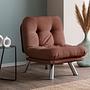 Misa Small Solo Sofa Bed 1-seater Light Brown 1
