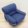 Space Age Armchair Blue 7
