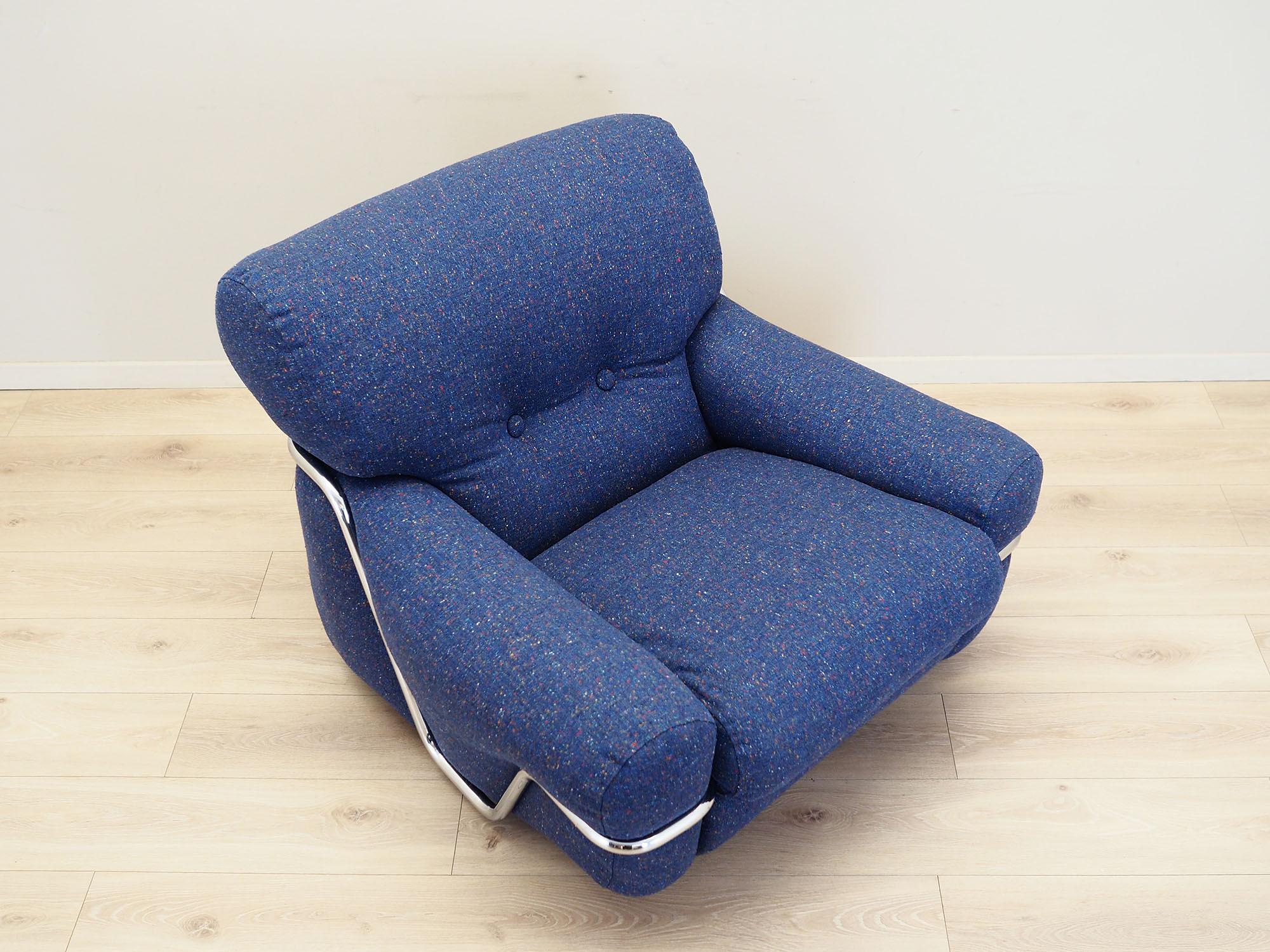 Space Age Sessel Blau 7