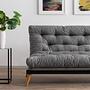 Saki Sofa Bed 3-seater Light Grey 4