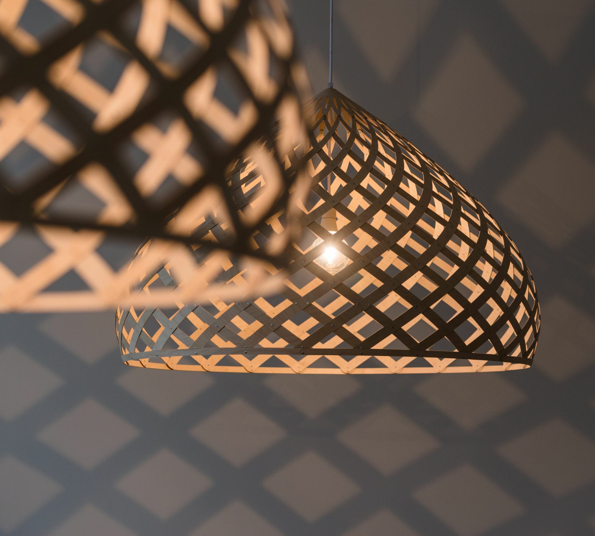 ZOME XL Pendant Lamp Wood Natural 6