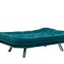 Misa Small Sofa 3-seater petrol green 4