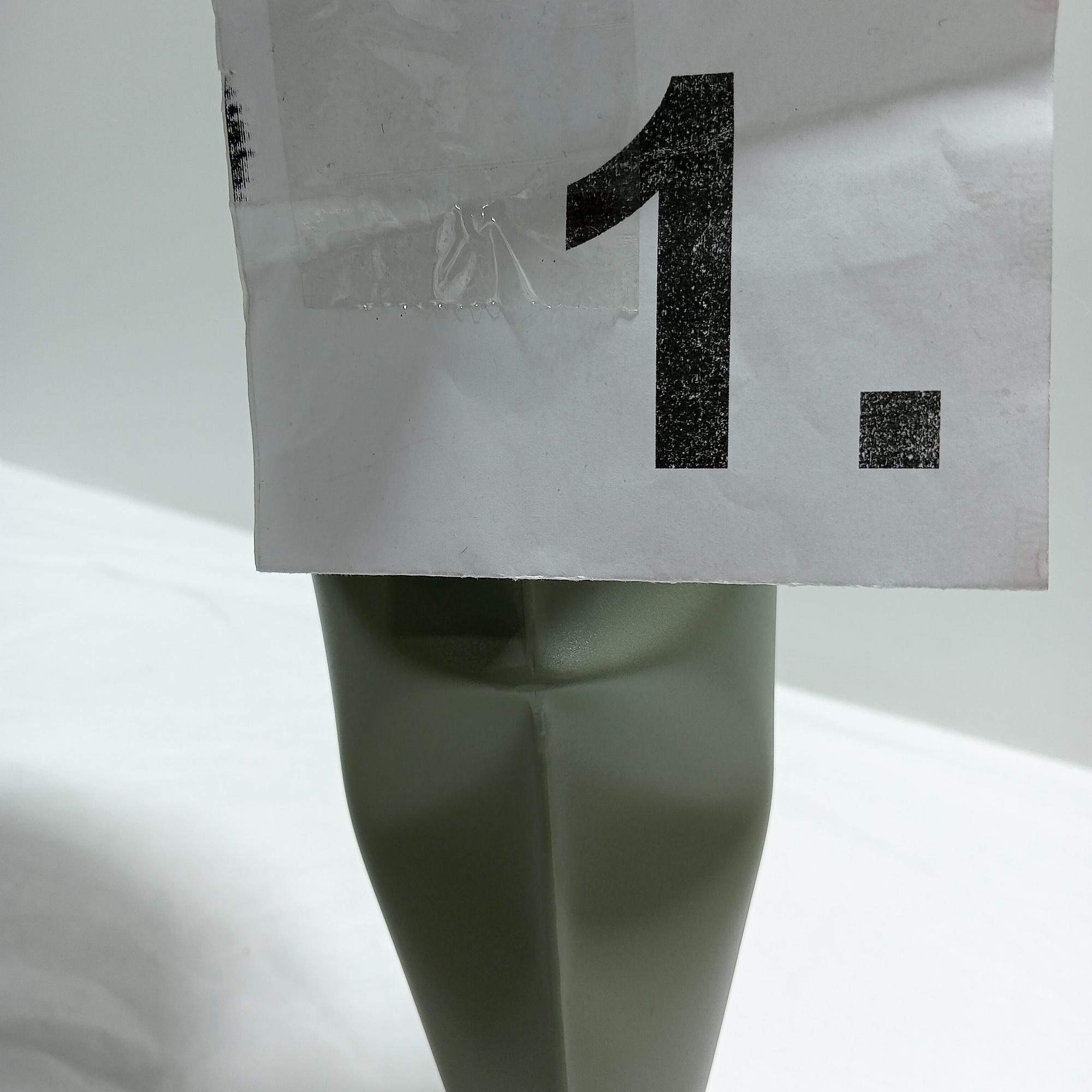 Plopp Standard stool steel moss grey RAL 7003 matte 3