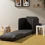 Saga Sleeper Sofa 1-seater Dark Grey 3