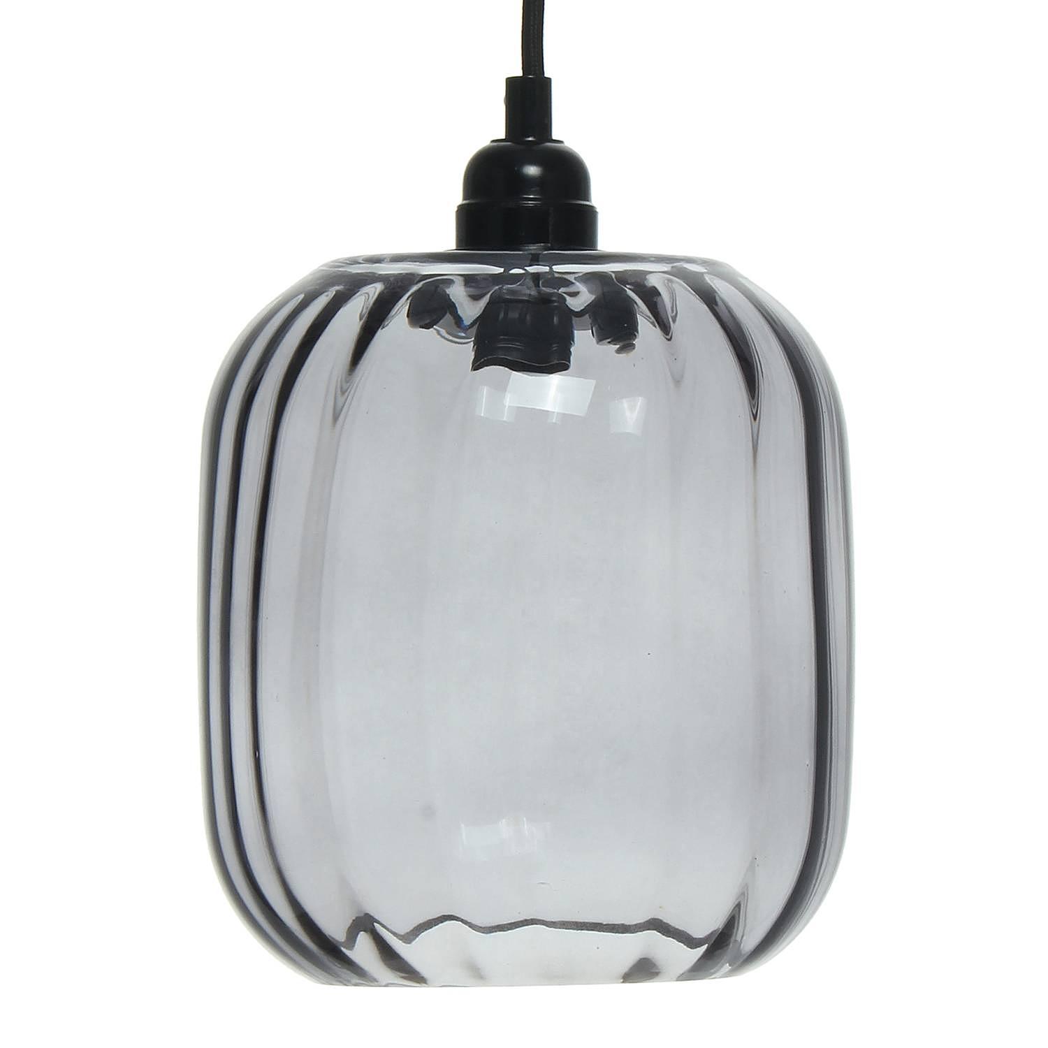 Gloria 125 Hängeleuchte 1-flammig Glas Grau 4