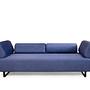Infinity 3-Sitzer Schlafsofa Blau 9