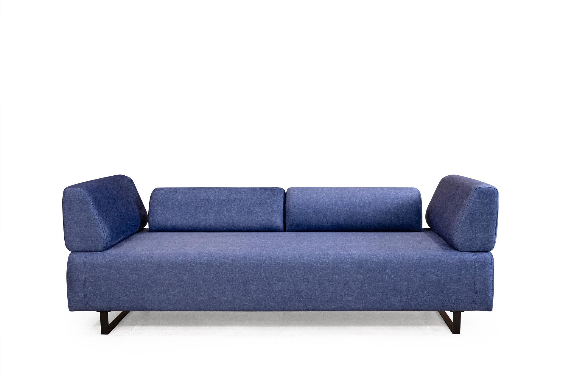 Infinity 3-Sitzer Schlafsofa Blau 9
