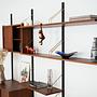 Wall shelf Teak wood 1960s 7