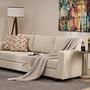 Aly Sofa Bed 3-Seater Cream 1