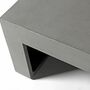 Dawn Beistelltisch Faserbeton Grau 70 cm 2