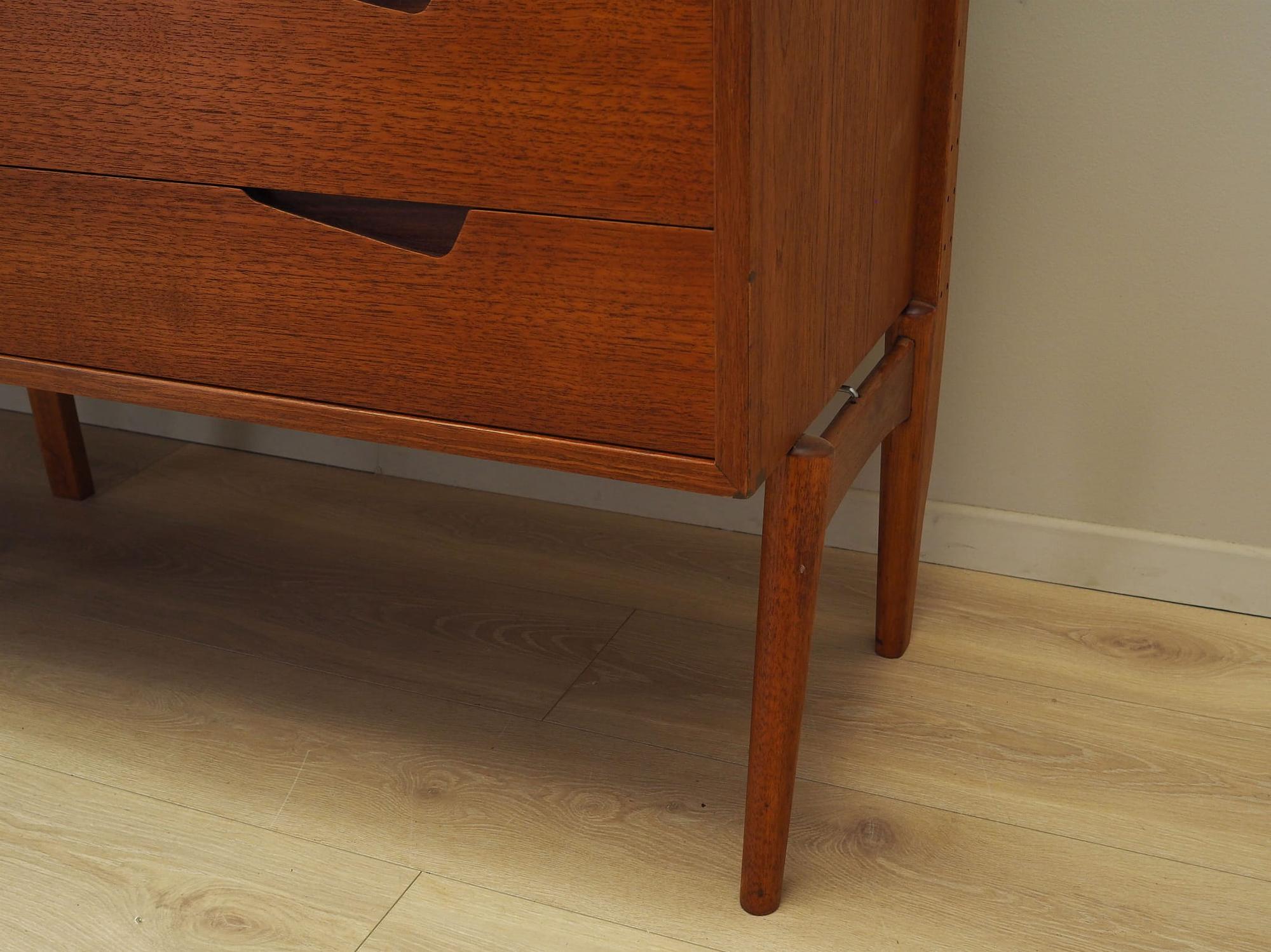 Wall shelf Teak wood 1960s 9