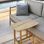 NOA Sofa Side Table Teak Wood Brown 1
