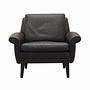 Armchair Leather Brown 1960s 0