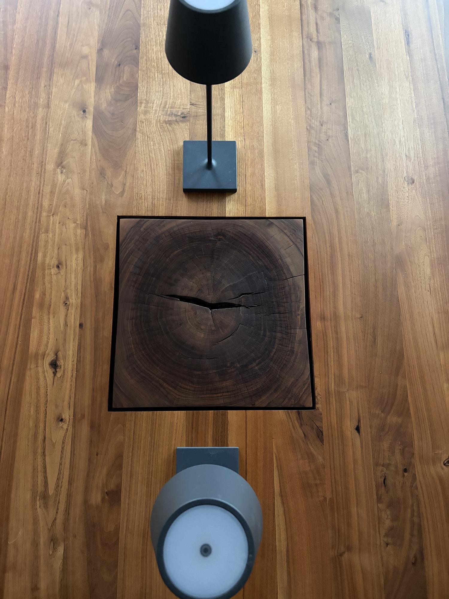 Boss Executive Quadrato Esstisch Holz Braun 5