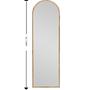 Emma Freestanding Mirror Nature 50cm x 160cm 5