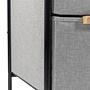 Chest of drawers STUVAR 58x40x79cm 3 drawers taupe hjh LIVING 7