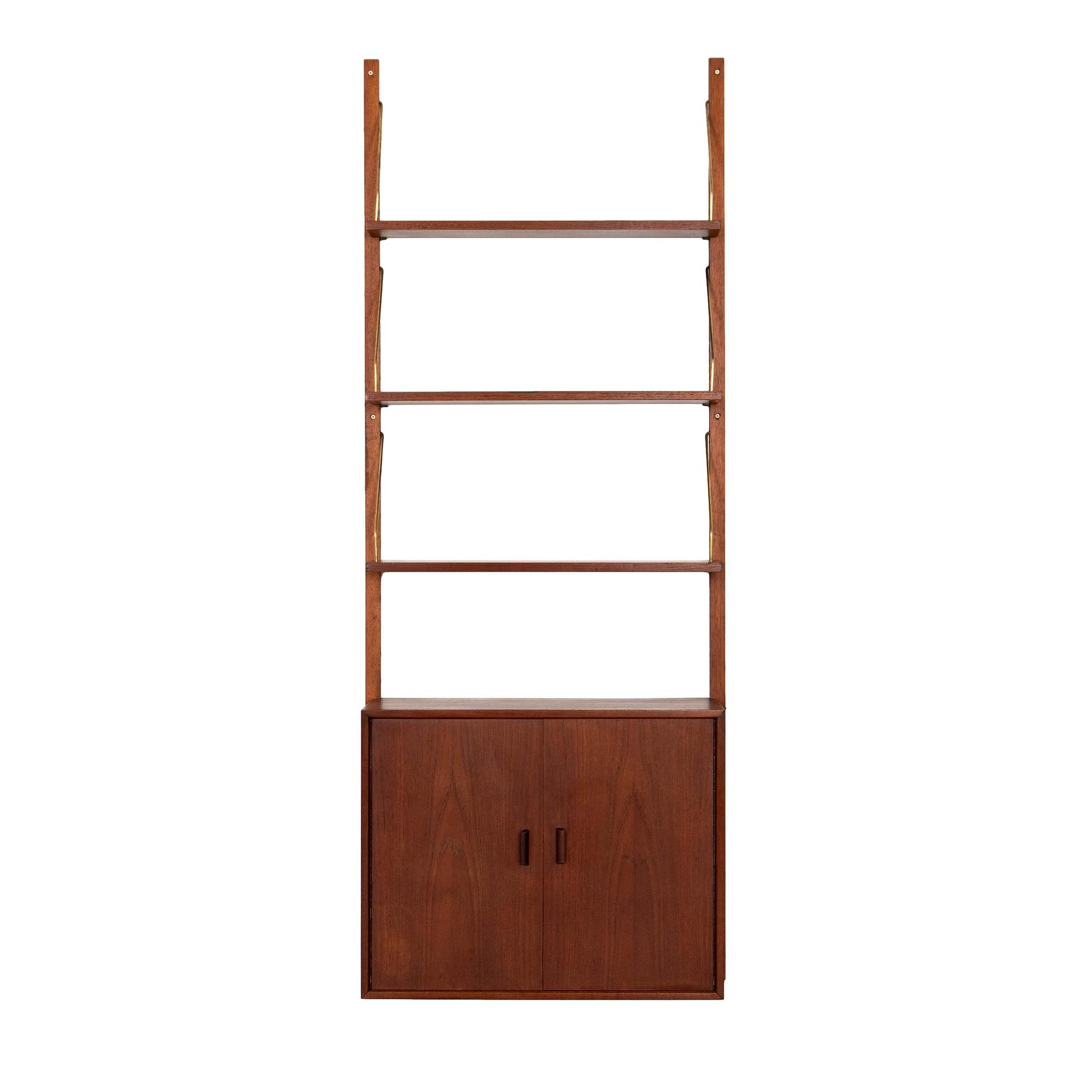 Vintage Teak Modulregal 1960er Jahre 1