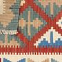 Kilim Gashgai Teppich Wolle Mehrfarbig 4