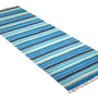 Kilim Gashgai Teppich Blau 2