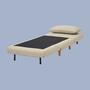 Schlafsessel Webstoff Beige 9
