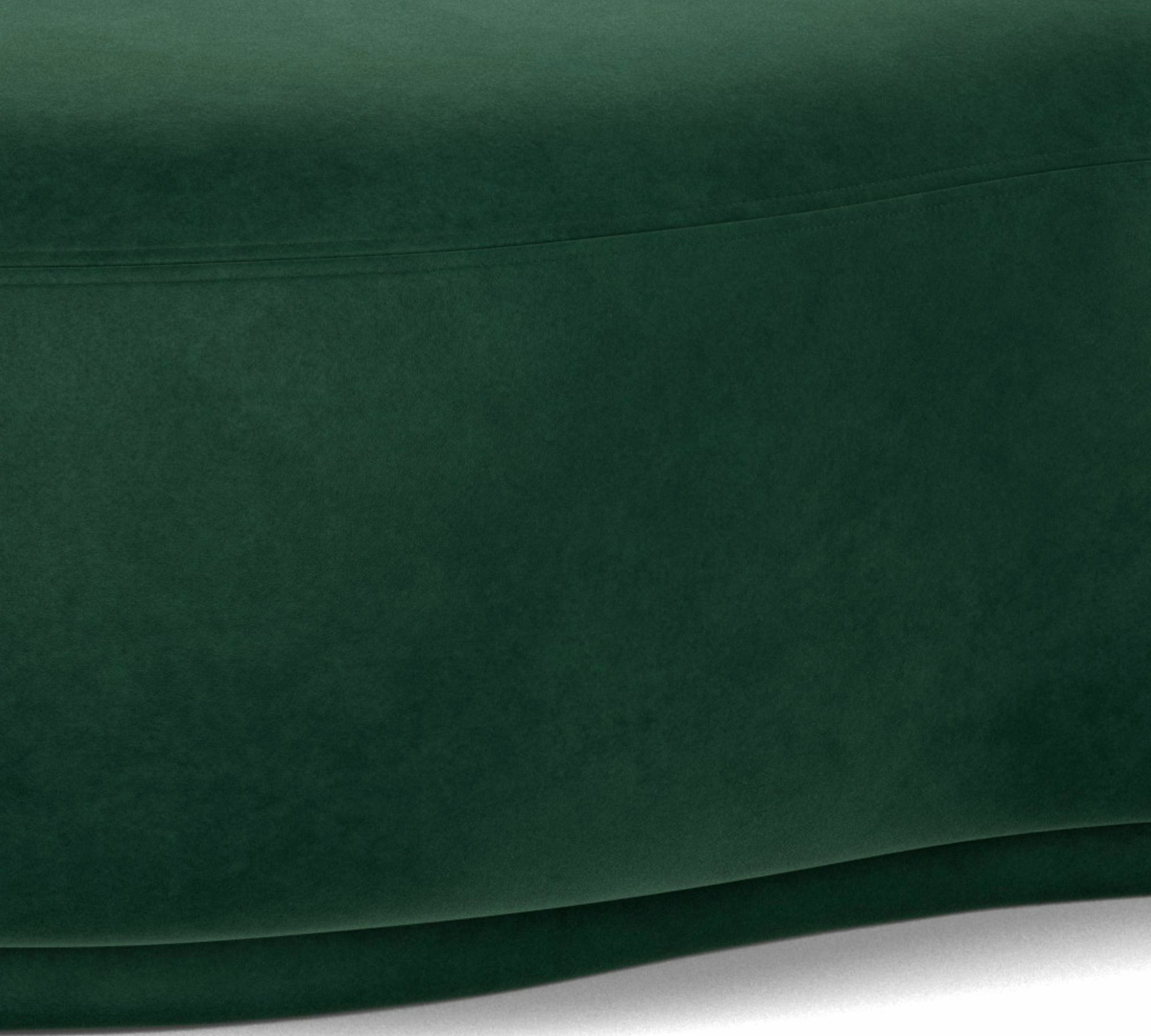 Rose 2,5-Sitzer Sofas Velour Lux Dark Green 5