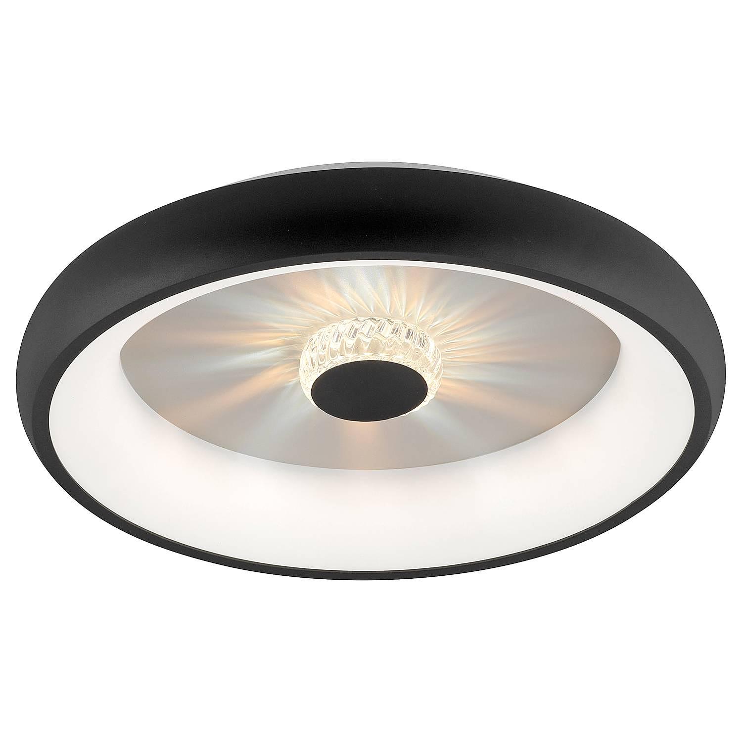 Vertigo Typ B LED-Deckenleuchte Eisen Schwarz 0