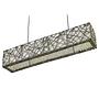 Pendant lamp Angie II 3-light Brown 3