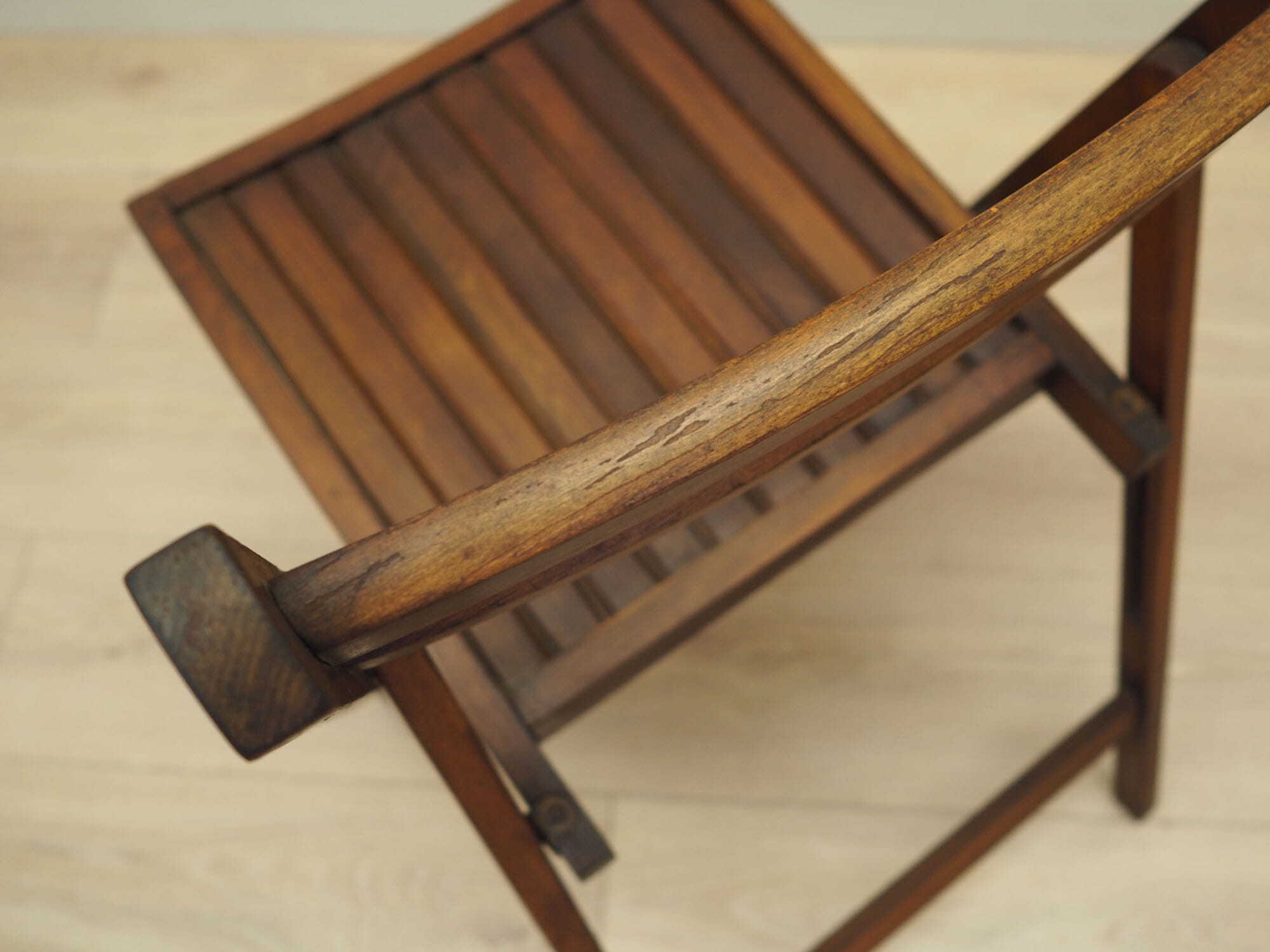 3x Chair Wood Brown 1990s 9